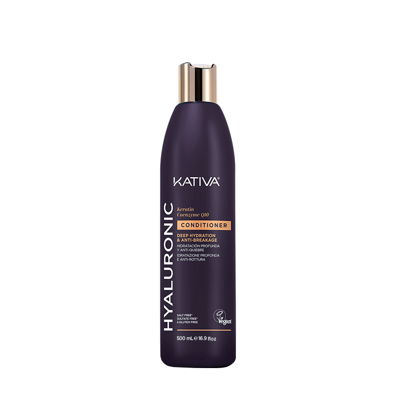 Acondicionador con Acido Hialurónico, Keratina y Coenzima Q10 de KATIVA BETH'S HAIR Acondicionador con Acido Hialurónico, Keratina y Coenzima Q10 de KATIVA BETH'S HAIR