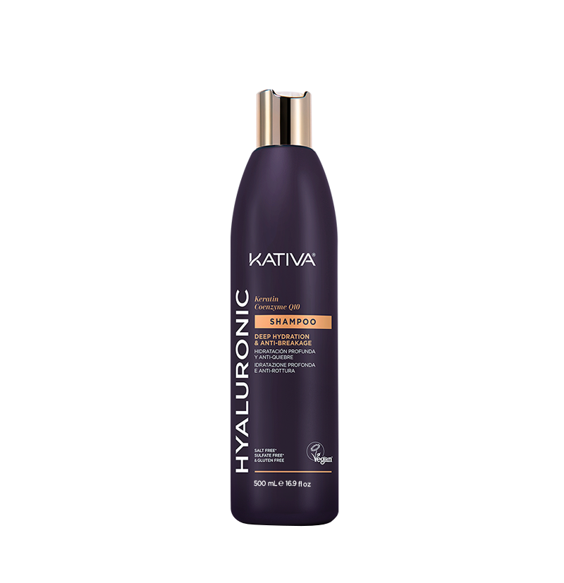 Champú con Acido Hialurónico, Keratina y Coenzima Q10 de KATIVA BETH'S HAIR Champú con Acido Hialurónico, Keratina y Coenzima Q10 de KATIVA BETH'S HAIR
