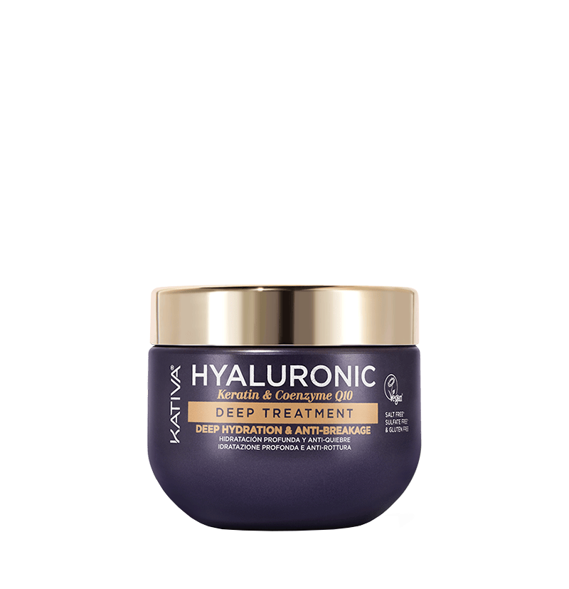 Mascarilla tratamiento intensivo Acido Hialurónico, Keratina y Coenzima Q10 de KATIVA BETH'S HAIR Mascarilla tratamiento intensivo Acido Hialurónico, Keratina y Coenzima Q10 de KATIVA BETH'S HAIR