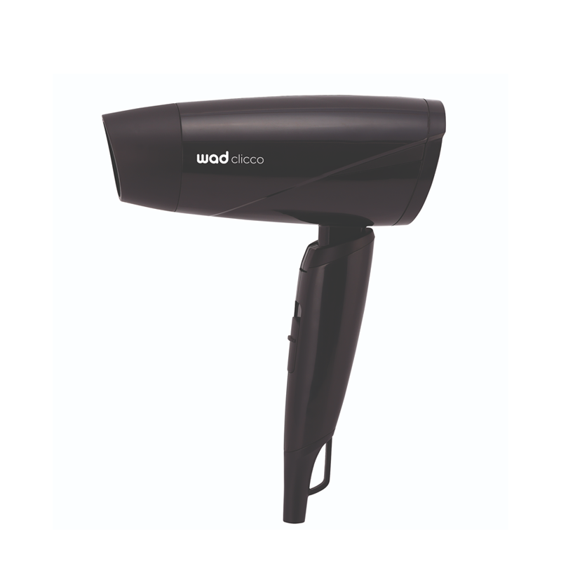 Secador Mini CLICCO Hair Dryer BLACK de WAD BETH'S HAIR Secador Mini CLICCO Hair Dryer BLACK de WAD BETH'S HAIR