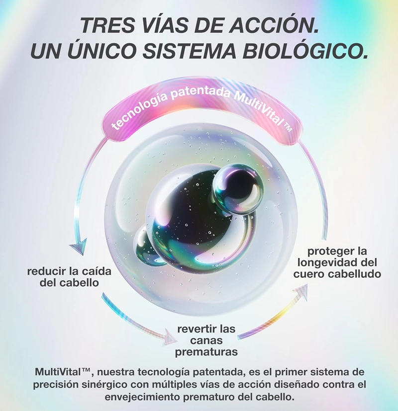 Sérum biomimético capilar de longevidad y anticaída FutureIQ™ biomimetic hair longevity serum de K18 BETH'S HAIR Sérum biomimético capilar de longevidad y anticaída FutureIQ™ biomimetic hair longevity serum de K18 BETH'S HAIR