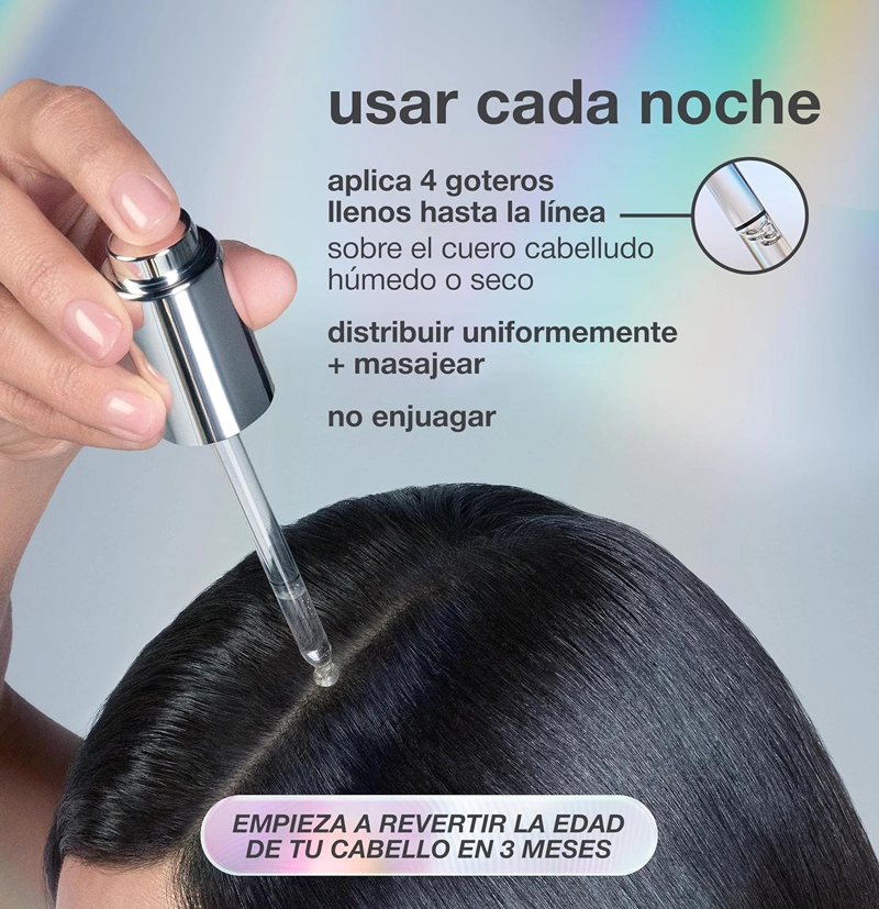 Sérum biomimético capilar de longevidad y anticaída FutureIQ™ biomimetic hair longevity serum de K18 BETH'S HAIR Sérum biomimético capilar de longevidad y anticaída FutureIQ™ biomimetic hair longevity serum de K18 BETH'S HAIR