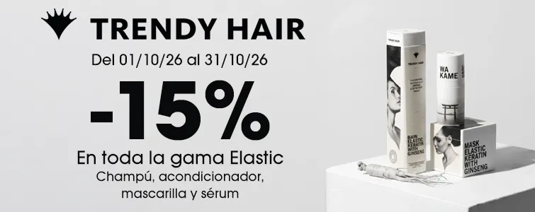 productos marca TRENDY HAIR Elastic promoción 15% EN BETH'S HAIR