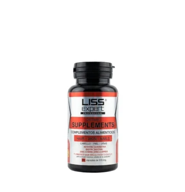 Cápsulas Anticaída y Fortalecedoras cabello, piel y uñas de LISS EXPERT