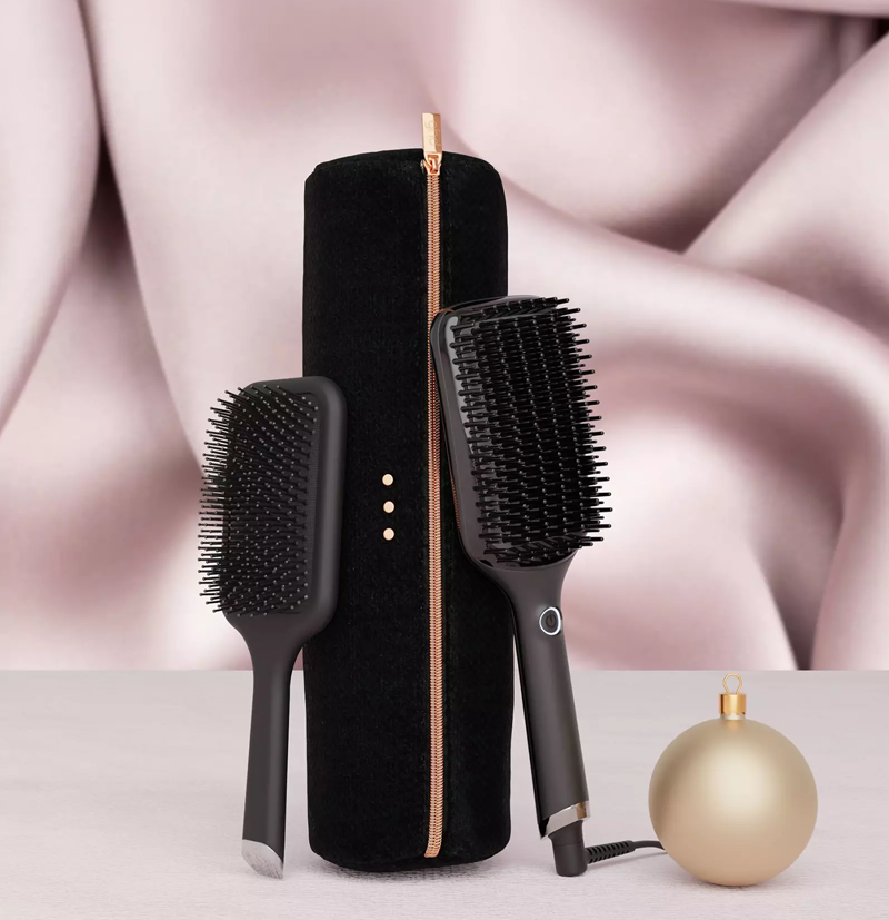 Cepillo eléctrico alisador ghd Glide+ Max gift set negro BETH'S HAIR Cepillo eléctrico alisador ghd Glide+ Max gift set negro BETH'S HAIR