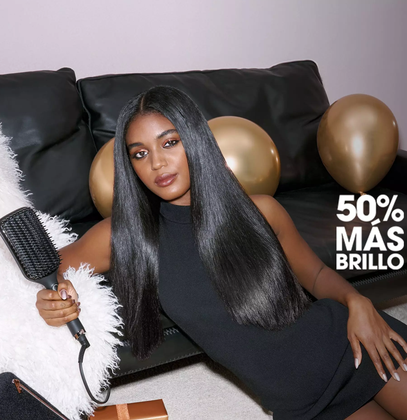 Cepillo eléctrico alisador ghd Glide+ Max gift set negro BETH'S HAIR Cepillo eléctrico alisador ghd Glide+ Max gift set negro BETH'S HAIR
