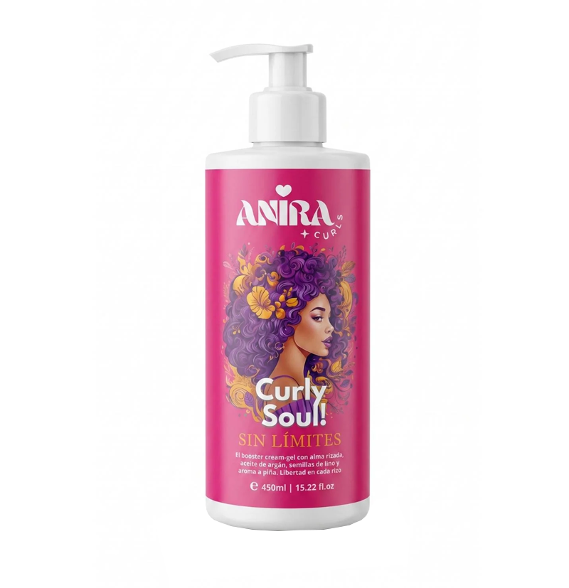 Gel definición rizos fijación fuerte Curly Soul Sin Limites de Anira Curls BETH'S HAIR Gel definición rizos fijación fuerte Curly Soul Sin Limites de Anira Curls BETH'S HAIR