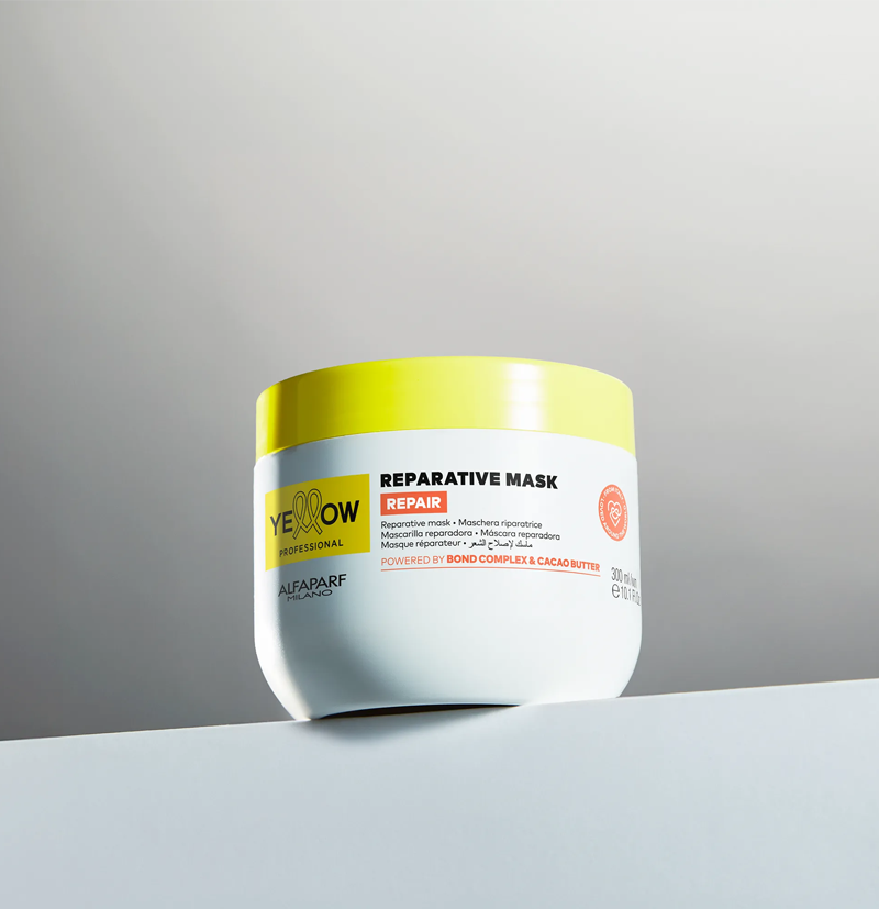 Mascarilla reparadora para cabellos dañados REPATIVE MASK de YELLOW PROFESSIONAL BETH'S HAIR Mascarilla reparadora para cabellos dañados REPATIVE MASK de YELLOW PROFESSIONAL BETH'S HAIR