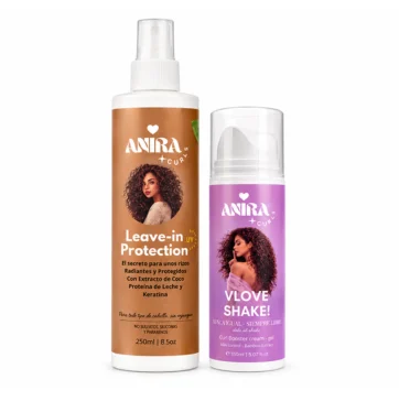 Pack dúo LIGERO PROTECCIÓN & DEFINICIÓN FLEXIBLE PARA RIZOS Anira Curls BETH'S HAIR