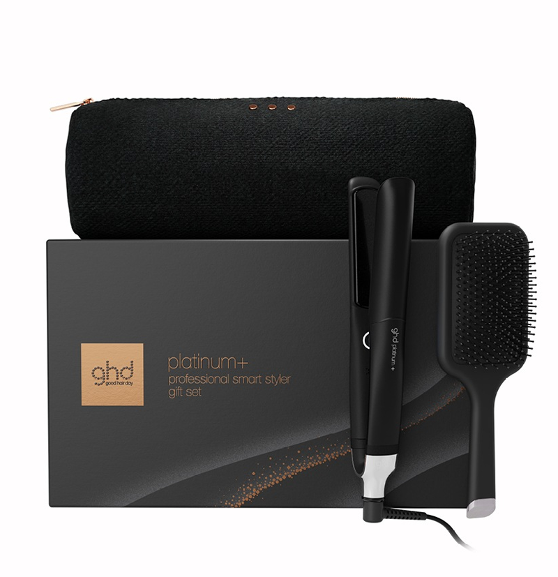 Plancha de pelo ghd platinum+ gift set negro BETH'S HAIR Plancha de pelo ghd platinum+ gift set negro BETH'S HAIR