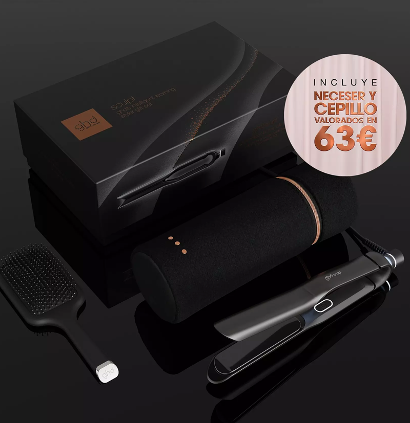 Plancha de pelo interactiva ghd sculpt gift set negro BETH'S HAIR Plancha de pelo interactiva ghd sculpt gift set negro BETH'S HAIR