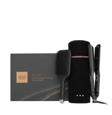 Plancha de pelo interactiva ghd sculpt gift set negro BETH'S HAIR
