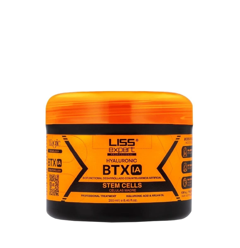 Tratamiento Capilar Ácido Hialurónico, Células Madre y Aceite De Argán BTX IA de LISS EXPERT BETH'S HAIR Tratamiento Capilar Ácido Hialurónico, Células Madre y Aceite De Argán BTX IA de LISS EXPERT BETH'S HAIR
